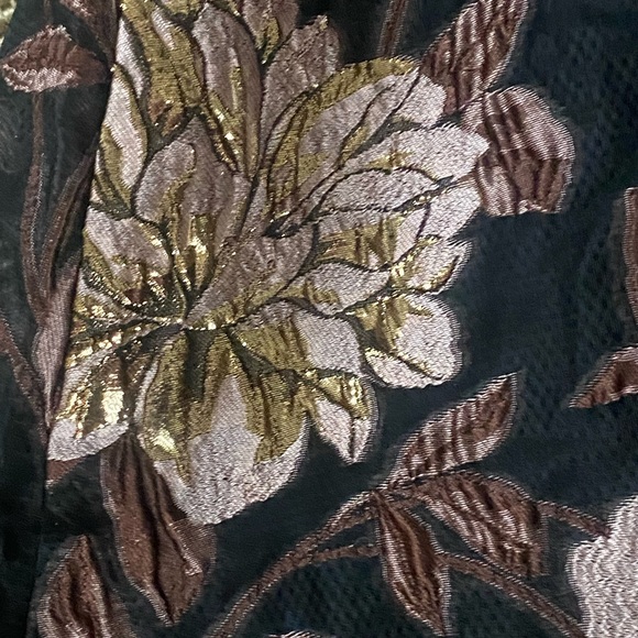 White House Black Market Fit & Flare Jacquard Floral Dress 2P NWT - Picture 16 of 16